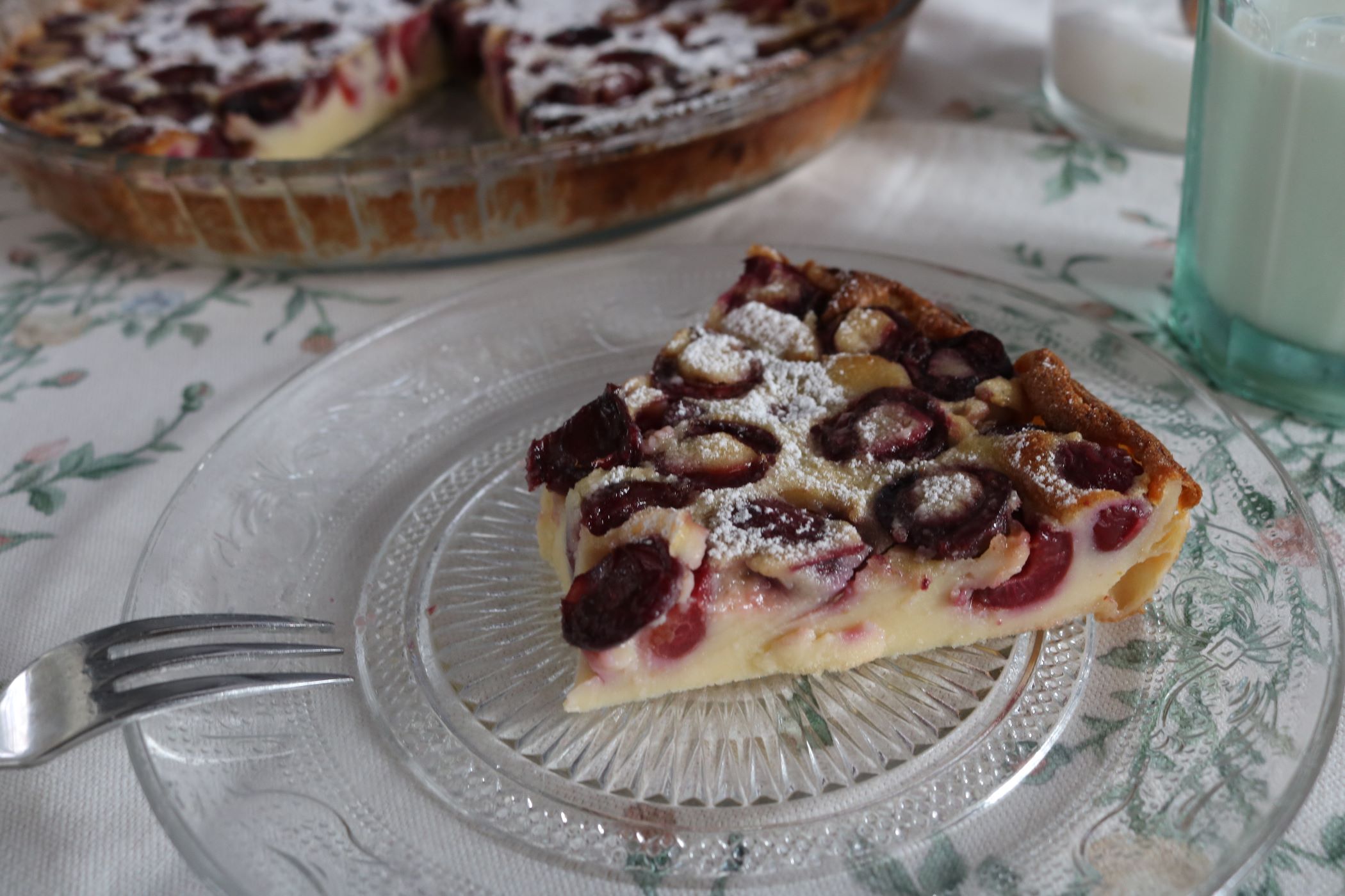 TARTA DE CEREZAS