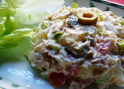 ENSALADILLA CAMPERA  (ENSALADILLA RUSA AL ESTILO DE MI AMIGA MARIAN)