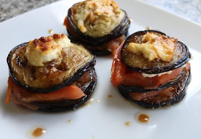 MILHOJAS DE BERENJENA Y TOMATE