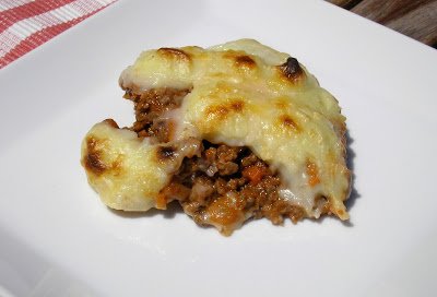 PASTEL DE CARNE Y PATATA