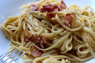 TALLARINES CARBONARA